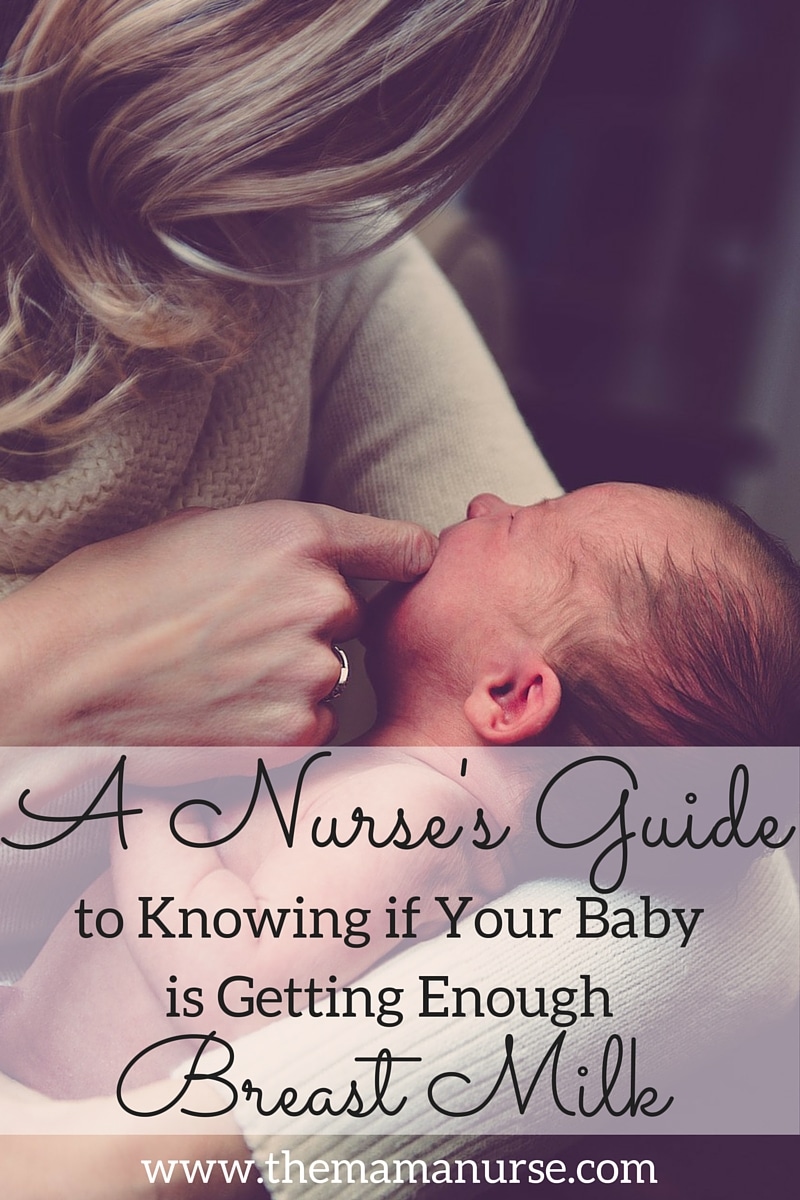 一份护士指南，让你知道你的宝宝是否获得了足够的母乳
