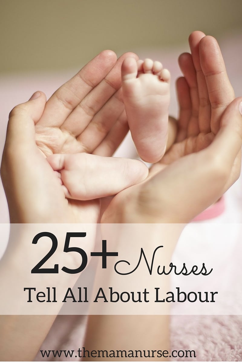 25名以上的护士讲述了所有关于分娩的事情